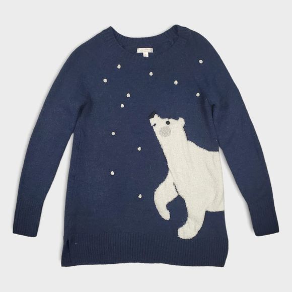 Lauren conrad polar bear sweater Clearance